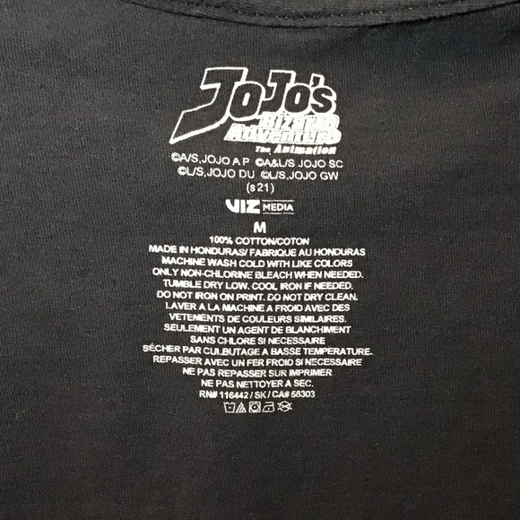 Jo Jo’s Bizarre Adventure The Animation T-Shirt - Picture 3 of 3